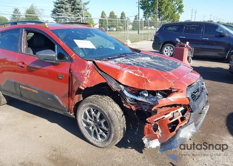 2025 Subaru Crosstrek Wilderness из США, поврежденный, VIN 4S4GUHU61S3754831